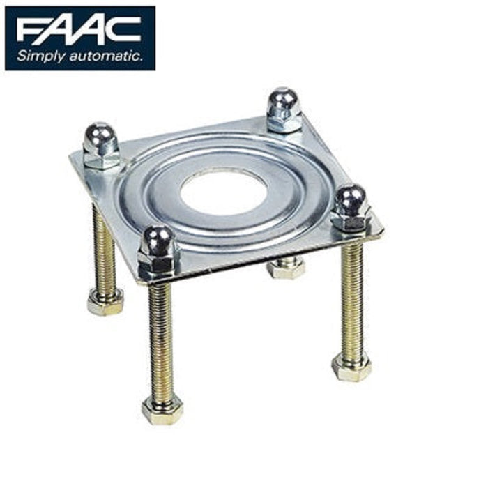 FAAC STUD Foundation Plate for Barrier Arm Fork Support