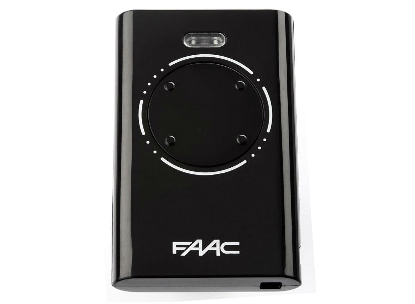 FAAC SLH LR One Button Handheld Remote Control black
